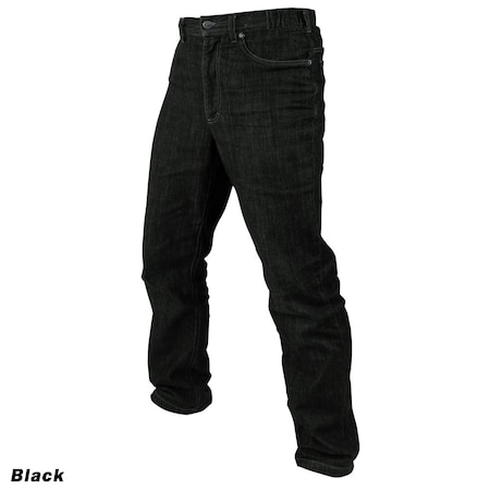 Condor Outdoor Products Men's Cipher Jeans, 30, Black, 97% Cotton / 3% Spandex 101137-002-30-32